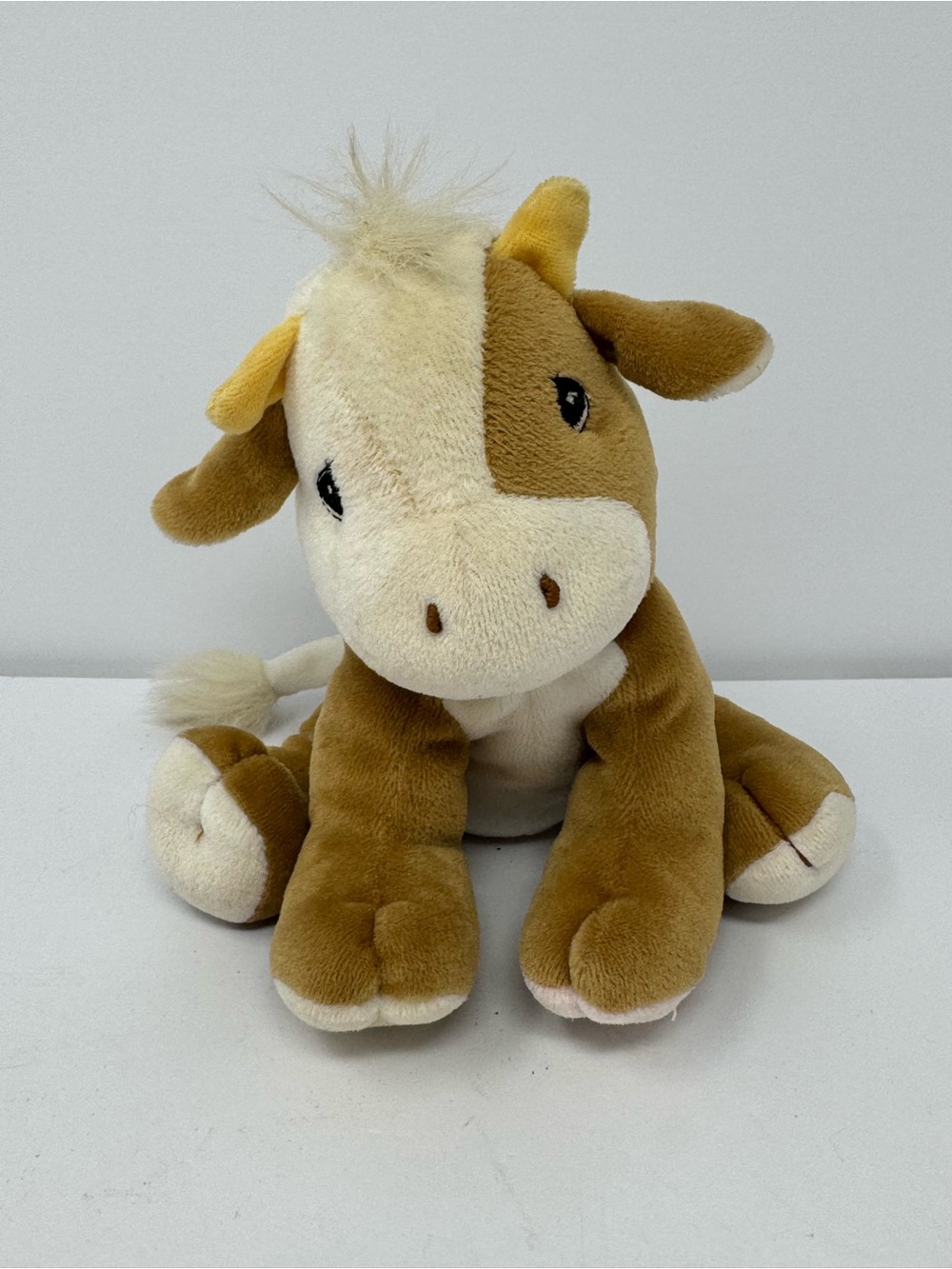1998 Precious Moments Tender Tail Cow Vintage Enesco Plush Toy
